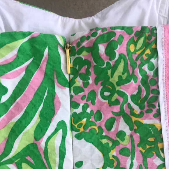 Lilly Pulitzer Angela Strapless Dress - Picture 6 of 8